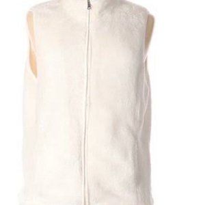 White Fur Vest